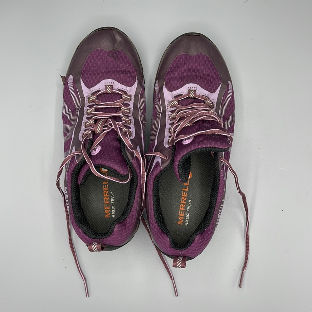 MERRELL Sz 7.5 Women's Siren Edge Waterproof Sneaker, Huckleberry